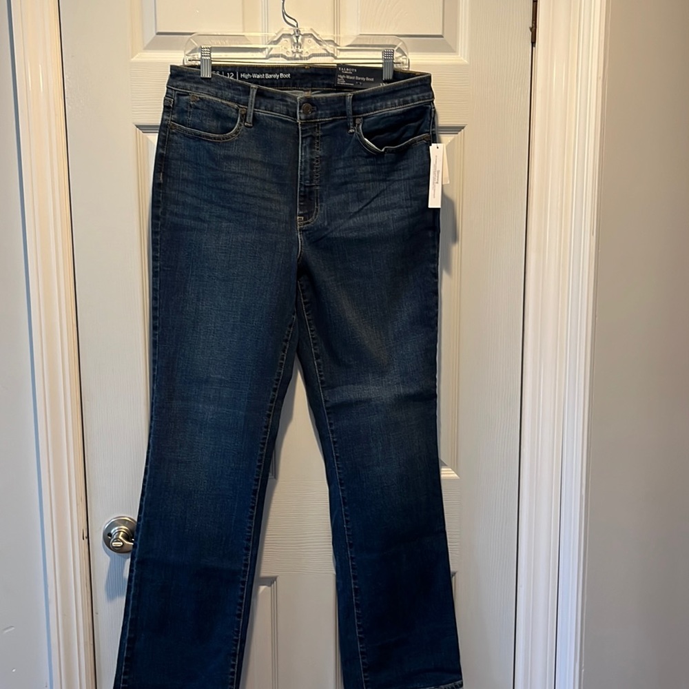 Talbots Flawless High-Waist Barely Boot jeans